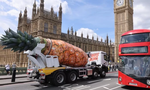 Oatly's Giant Pineapple