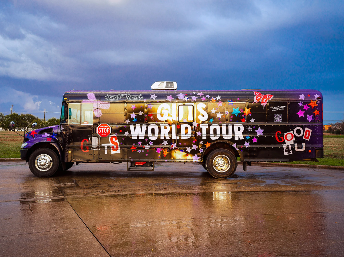 Olivia Rodrigo Brings GUTS World Tour Bus Experience to Fans