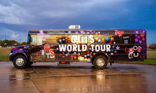 Olivia Rodrigo Guts Tour Bus