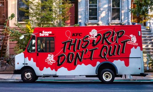 KFC's 'Sauce Serve' Truck
