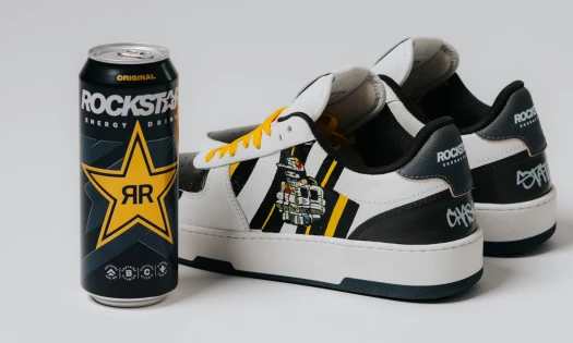 Rockstar Energy Drink and Chase & Status Sneakers