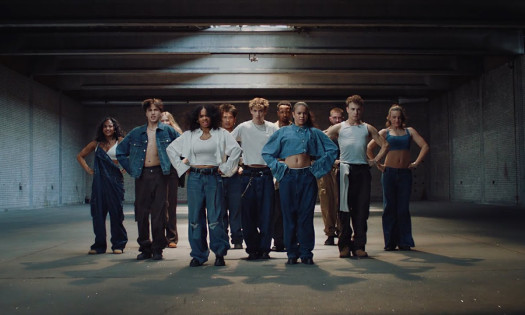 Troye Sivan and dancers in Gap ad