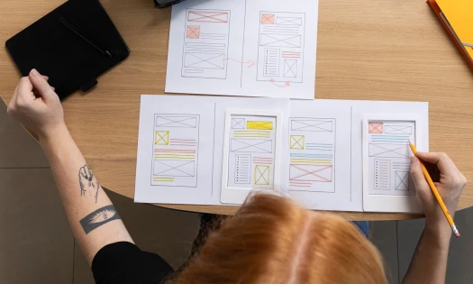 Mobile App Wireframe