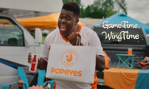 'Popeyes is The Official Wing of Watching Football'