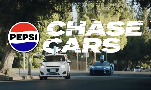 PEPSI CHASE CARS | Chase your pizza with a PEPSI