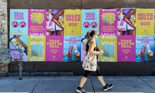 Ads for Play Hard Seltzers