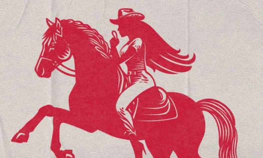 Levi's cowboy graphic