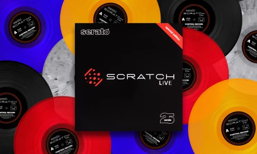 Serato Scratch Live 25th Anniversary Vinyls