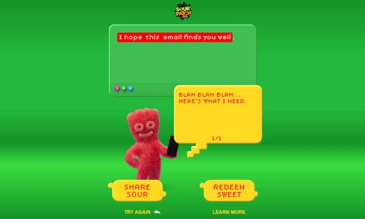 Sour Patch Kids translator