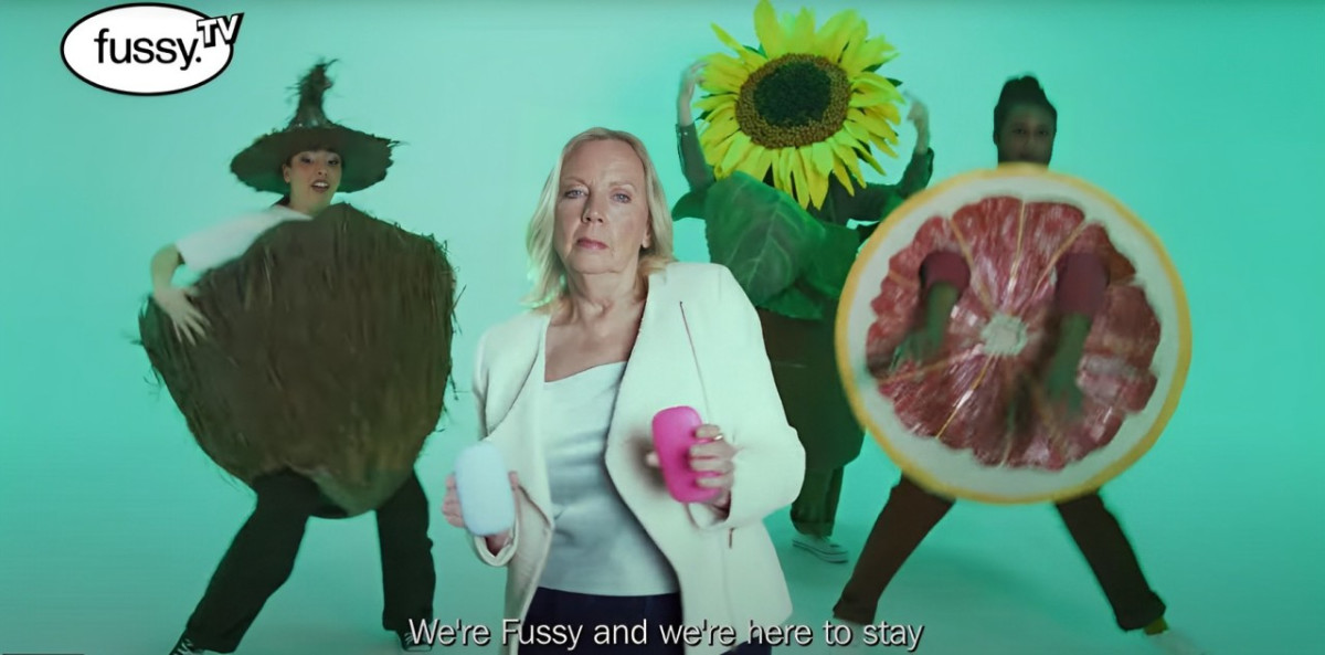 Deborah Meaden Stars in Fussy Natural Deodorant's New Music Video from 10 Days