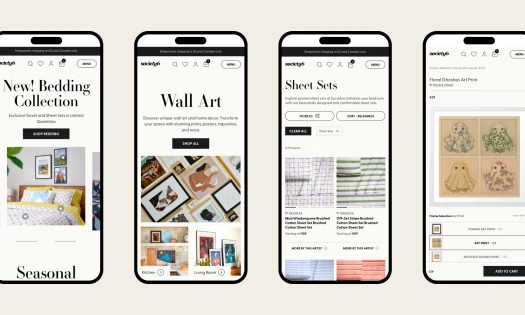 Society6's New Design