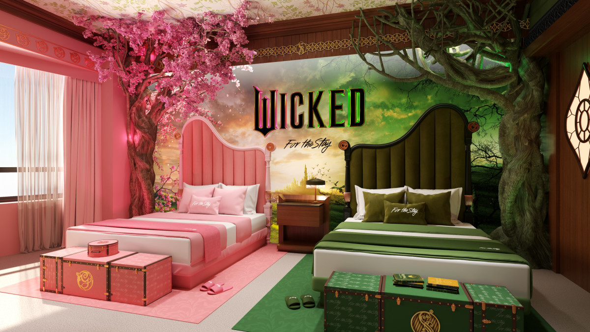 Hilton Partners with Universal Pictures to Unveil 'Wicked' Themed Hotel Suite