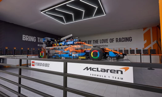The Lego Technic McLaren car
