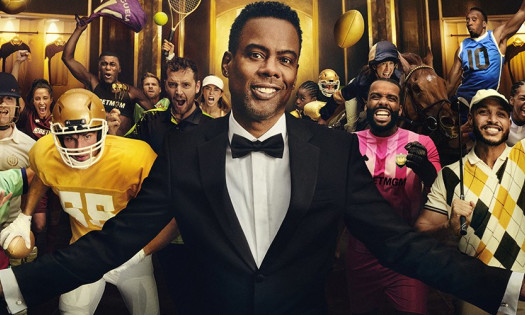 Chris Rock is surrounded by athletes for BetMGM UK ad