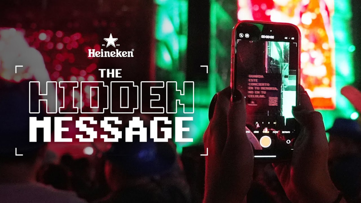 Heineken & LePub Urge Concert-Goers to Choose Real Moments Over Phone Screens