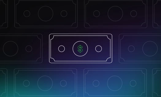 Lunio report's banner graphic of a dollar bill