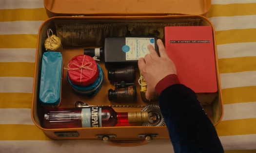 A man packs cocktail ingredients
