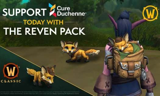 CureDuchenne World of Warcraft Skin