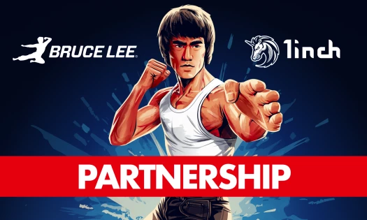 1inch-bruce-lee-commercial-Take-Crypto-SeriousLEE!