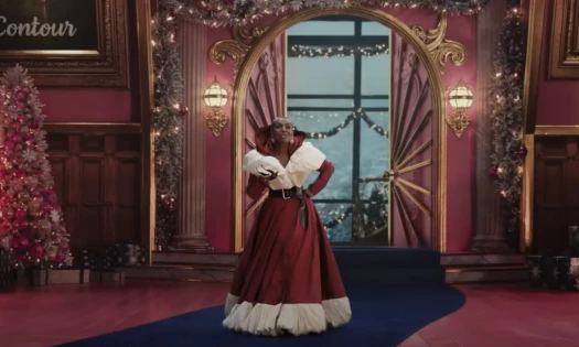 Adjoa Andoh as Mrs. Claus in Boots campaign