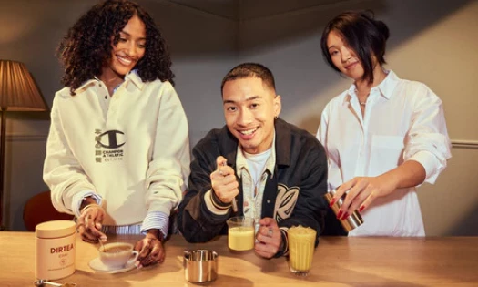 DIRTEA campaign on its new beverage Chai Super Blend