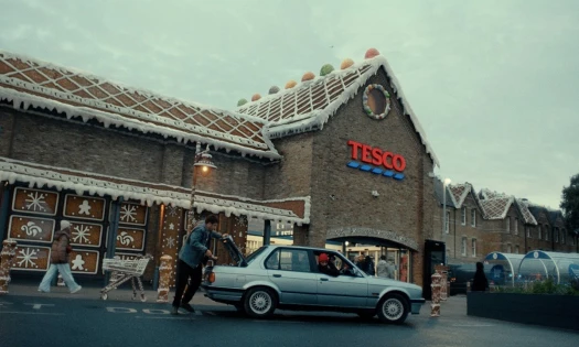 Gary outside of a Tesco