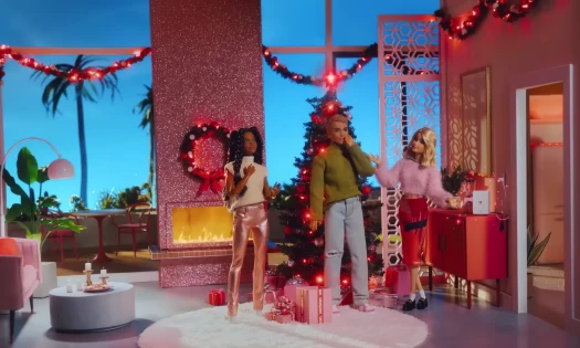 Barbie and friends in the Barbie StreamHouse