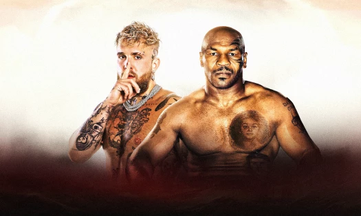 Jake Paul versus Mike Tyson Live on Netflix