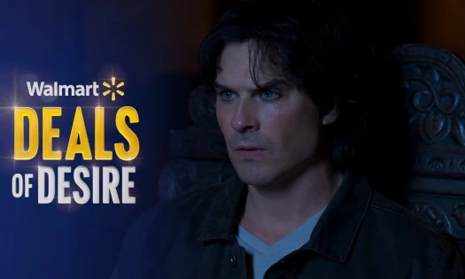 Ian Somerhalder in Walmart' 'Deals of Desire' ad