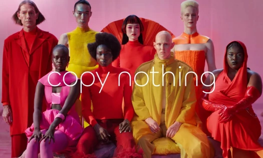 Still from Jaguar's Copy Nothing ad