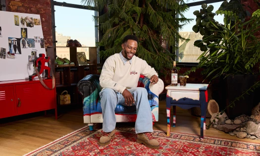 Victor Cruz for Captain Morgan and KidSuper
