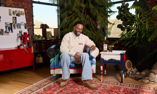 Victor Cruz for Captain Morgan and KidSuper