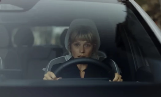 Screenshot from the Volvo ad