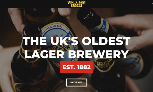 Wrexham Lager Homepage