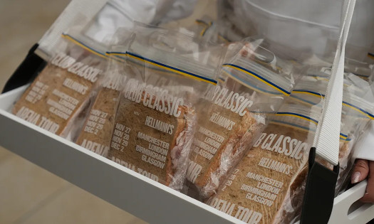 Club Classic sandwiches at the Charlie XCX concert in Birmingham, England