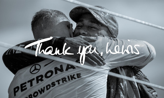 "Thank You, Lewis" graphic