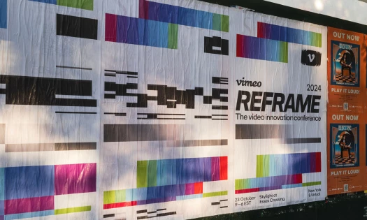Vimeo REFRAME posters