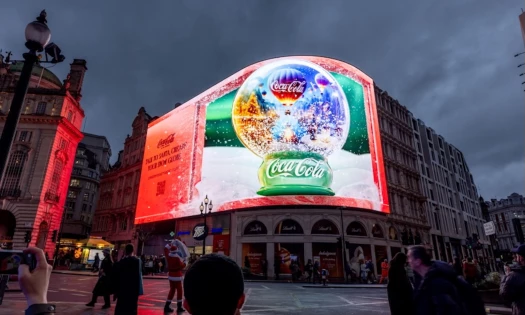 Coca-Cola Billboard in London