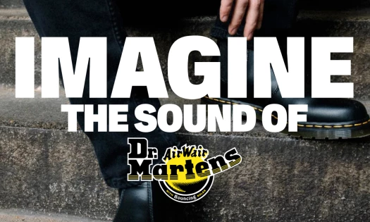 Dr. Martens and IMAGINE creative agency logo