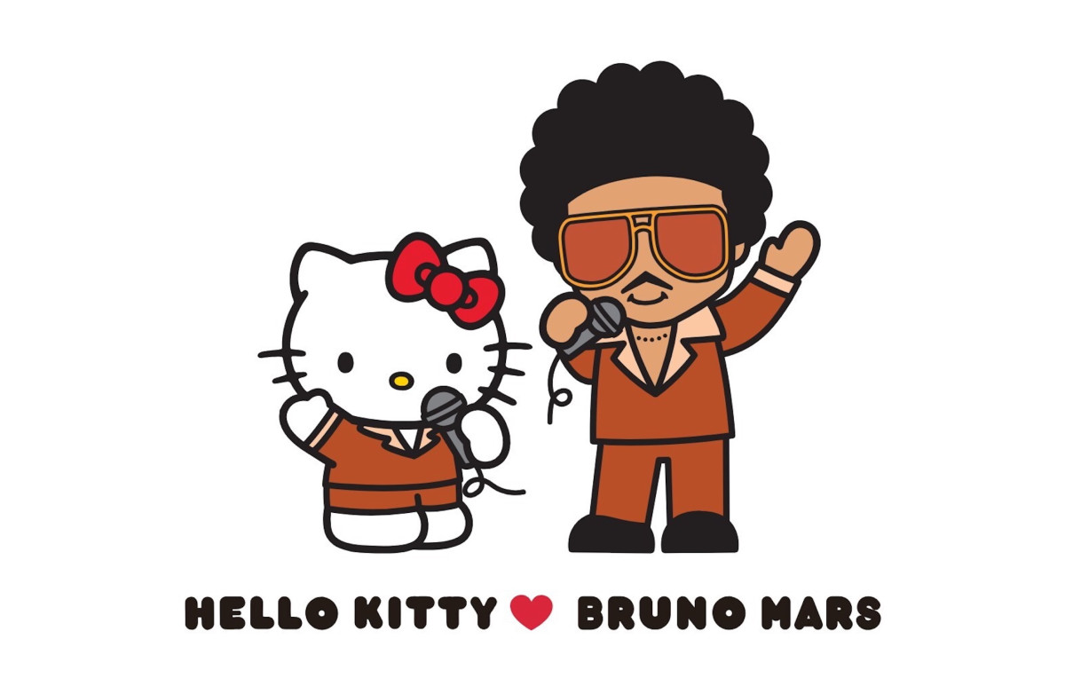 Hello Kitty Celebrates 50th Anniversary with Bruno Mars Collab in Las Vegas