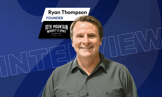 ryan thompson founder of 10th mountain whisky and spirit