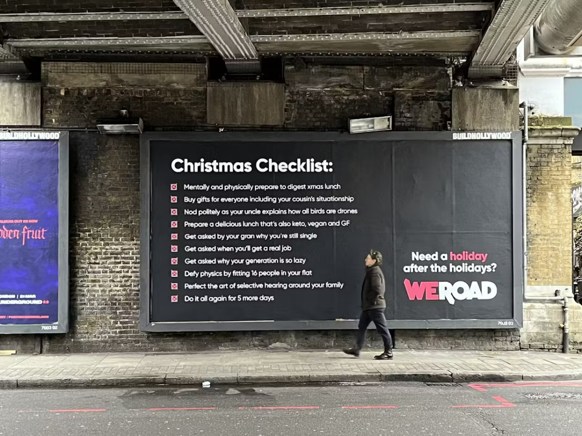 WeRoad & Dude's Humorous Billboards Encourage Stress-Free Post-Holiday Travel