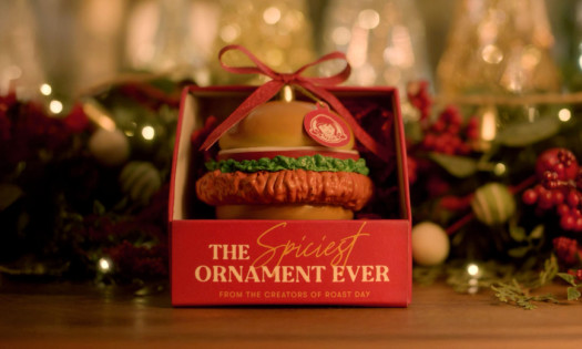 Spicy Chicken Ornament from Wendy's