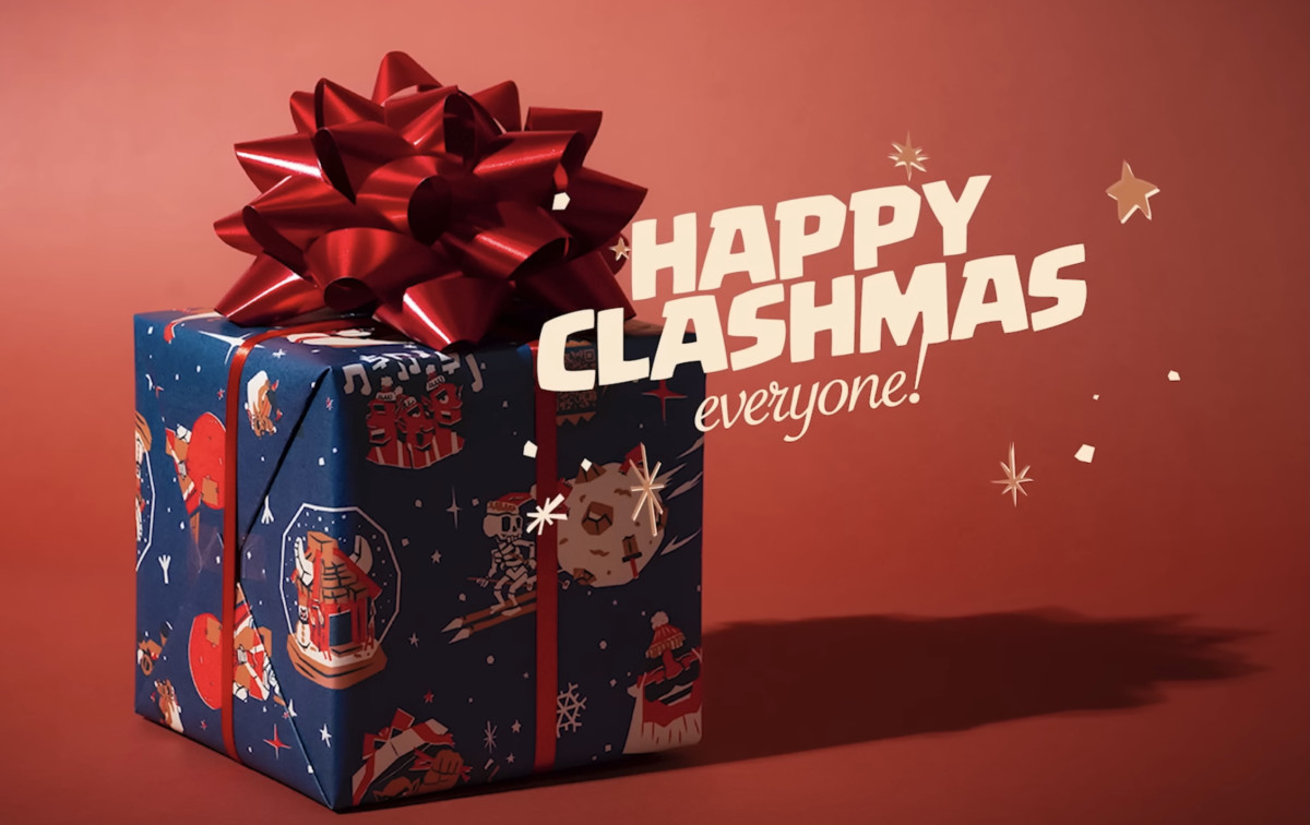 For Supercell's Clash Royale, the Christmas Gift Is the Wrapping Paper, Literally