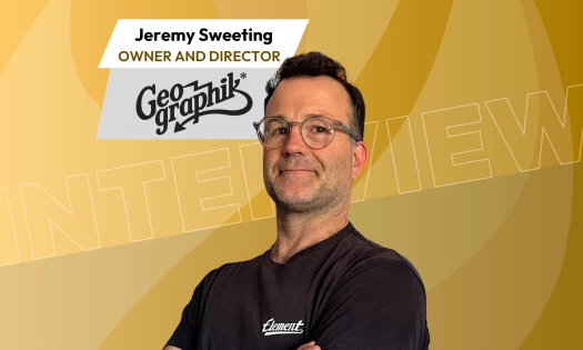 Jeremy Sweeting, owner and director of Geographik