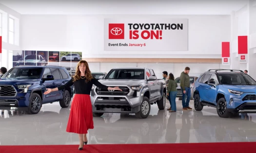 Toyota Dealership During the Annual Toyotathon