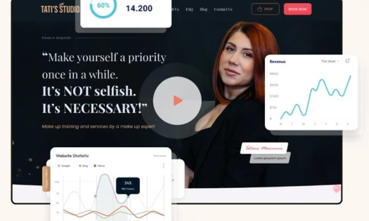 Web Loft Designs’ Web Design and Development for Beauty Salons Service Page