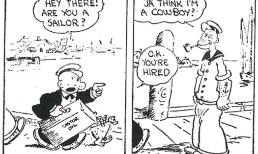 Popeye Original Comic