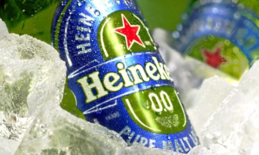 Heineken's 0.0 bottle