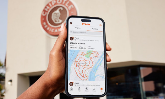 New York City's Chipotle Segment on the Strava App